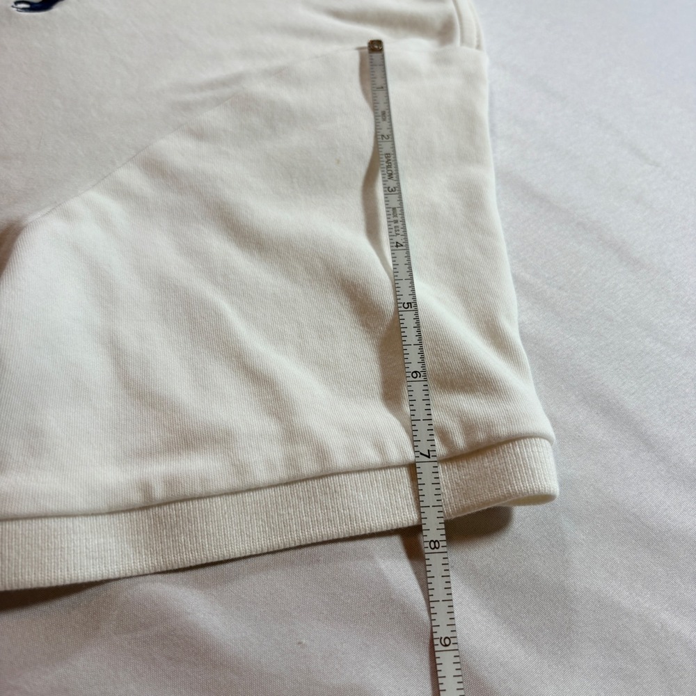 Polo Ralph Lauren Polo Shirt Mens Large Custom Fit White Cotton Short Sleeve - Picture 8 of 8